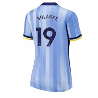 Echipament fotbal Tottenham Hotspur Dominic Solanke #19 Tricou Deplasare 2024-25 pentru femei maneca scurta